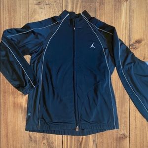 🏀Large Mens Black Jordan track jacket 🏀